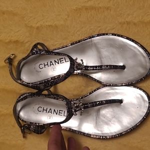 Chanel thong sandles